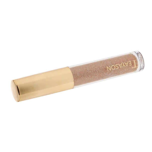 Moda 8 Colores Metálicos Ojos Ahumados Maquillaje de Ojos Impermeable Brillo Delineador de Ojos Y Lápiz de de Ojos - 8 # Colco Liquid Glitter Eyeshadow