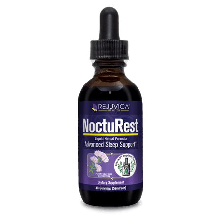 NoctuRest - Fast, Advanced Sleep Supplement | All-Natural Liquid Formula for 2X Absorption | Melatonin, Magnesium, Chamomile &
