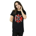 thumbnail image 2 of Dead Kennedys Womens Classic Logo Cotton Boyfriend T-Shirt, 2 of 3
