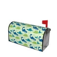 thumbnail image 3 of Xecao Cute Dinosaur Blue Green for Mailbox Cover with Magnetic Strips, Waterproof and Sunscreen, Adds a Decorative Touch to Your Garden Yard., 3 of 9