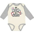 thumbnail image 3 of Inktastic My Mom is a Nurse Boys or Girls Long Sleeve Baby Bodysuit, 3 of 5