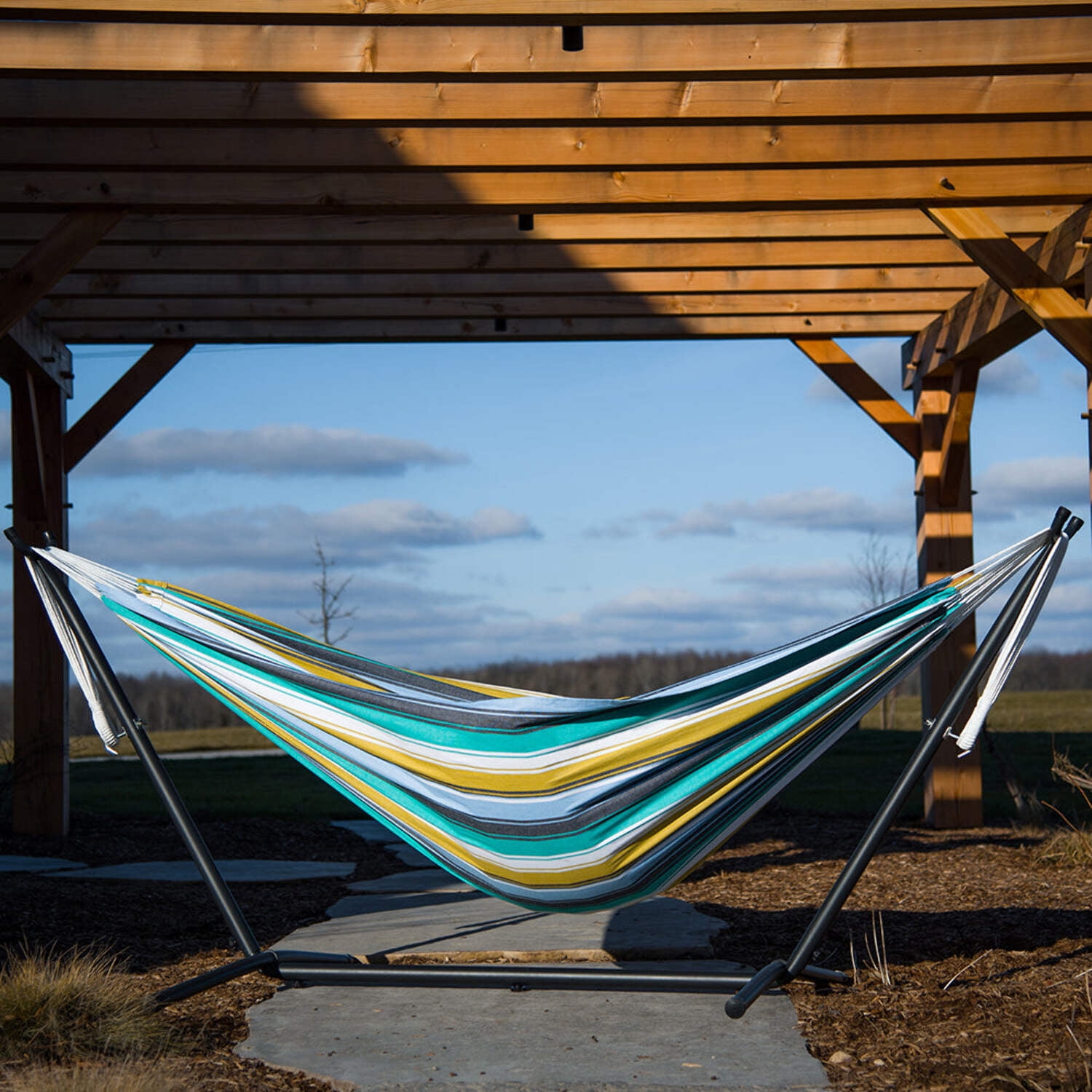 Vivere Cotton Hammock Replacement for The Vivere UHSDO9 Hammock Combo- Cayo Reef