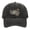 Washed Black, variant on Vintage Washed Cotton Baseball Dad Hat for Adults, Trout Smoking Angler Embroidery Adjustable Casual Outdoor Fishing Cap for Men Women