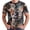 Black, variant on Random Graffiti Graphic Tees for Men 2026 Summer Casual Short Sleeve Crewneck Hop T Shirts Streetwear