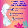 thumbnail image 4 of Always Radiant Teen Pads, Size 1, Regular, with Wings, Unscented, 28 Count, 4 of 14