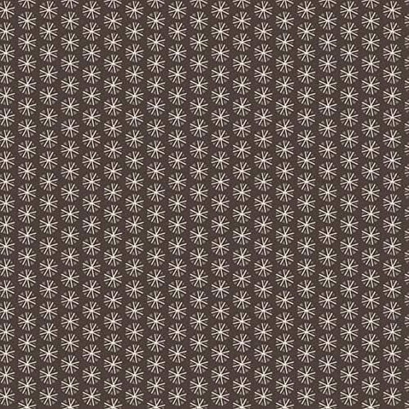 Camelot Fabrics Snowfall Snowflakes Brown Fabric 100% Cotton Fabric sold by the yard