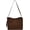 Coffee, variant on Zhengup Vegan Leather Bucket Tote Bag for Women Large Soft Shoulder Crossbody Purse Casual Working Handbag Adjustable Satchel