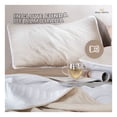 thumbnail image 3 of Edredón Ligero Real Textil + 1 Funda de Almohada, Juego de Colcha Individual, Color Blanco/Beige, 3 of 7