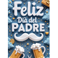 thumbnail image 4 of Mustache Design Father's Day Banner Hat Glasses Briefcase for Celebration Event Party Decoration, 4 of 8