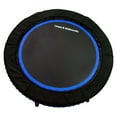 thumbnail image 1 of LEAPS & REBOUNDS 48" Mini Fitness Trampoline & Rebounder Gym Equipment, Blue, 1 of 9