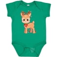 thumbnail image 3 of Inktastic Cute Christmas Reindeer with Christmas Lights Boys or Girls Baby Bodysuit, 3 of 5