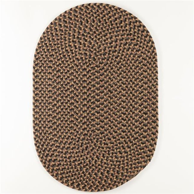 Rhody Rug CD86R024X036 2 x 3 ft. Camden Shadow Tweed Oval Rug