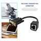 thumbnail image 3 of Adaptador VGA a RJ45, cable de red a VGA, conector de monitor a cable de red, extensor VGA., 3 of 5