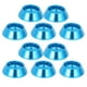 thumbnail image 3 of Piezas de repuesto mejoradas de cuña de tornillo de aleación de aluminio de 10 piezas aptas para MND90 MN99 MN91 FJ45 (azul), 3 of 10