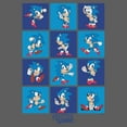 thumbnail image 2 of Mens Sonic the Hedgehog Classic Poses Tank Top, 2 of 4