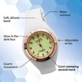 thumbnail image 5 of Zayaan Health Chroma Balance Watch, Silicone Band, Water-resistant, White, 5 of 8