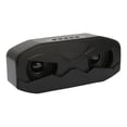 thumbnail image 2 of Altavoz Bluetooth, radio FM, subwoofer HiFi, altavoz inalámbrico con pantalla LED, luz de respiración colorida para viajes en casa, color negro cielo profundo, 2 of 14