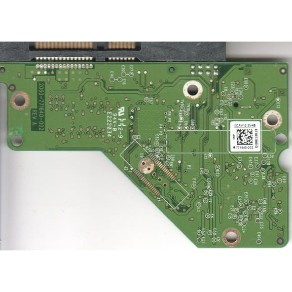 WD1001FALS-40Y6A0, 771640-202 06P, WD SATA 3.5 PCB
