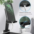 thumbnail image 4 of Support de Cellulaire Réglable, Support de Téléphone Pliable pour Tablette, Support de Cellulaire Réglable en Angle Compatible avec Tablettes, 4 of 9