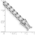 thumbnail image 3 of 14k White Gold Illusion Setting Diamond Bracelet BM4675, 3 of 3