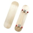 thumbnail image 4 of GARENDE Blank Skateboard Deck Kids DIY Skateboard Creativity Development Unpainted Blank 72cm With Wheel, 4 of 9