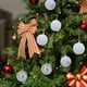 thumbnail image 5 of Ornamentos Del Árbol de Navidad 8cm Bola de Navidad Colgando Bola de Plástico Espumante Decoración Del Árbol de Navidad Set de Cuatro Piezas, 5 of 6