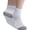 White 12 Pairs, variant on Quarter Ankle Compression Athletic Cotton Mesh Hiking Socks Without Logo