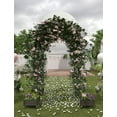 thumbnail image 1 of QinaQin Wedding Arch with Planter Boxes, 94.5 Inch Rustproof Metal Garden Arch for Climbing Plants, Parties and Backyard, 1 of 6