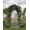 Span 47.2", variant on Accreate 94.5 Inch h Wedding Arch Trellis with Planter Boxes, PE Coated Metal Garden Arbor for Climbing Plants, Rust-Free Outdoor Archway with 2 Planters for Backyard, Party Backyard & Wedding Decor
