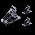 thumbnail image 3 of 10Pcs Nail Tips Clip Clear Transparent Nail Clips for Quick Building Polygel nail forms Nail clips for polygel Finger Nail Extension UV LED Builder Clamps Manicure Nail Art Tool, 3 of 5