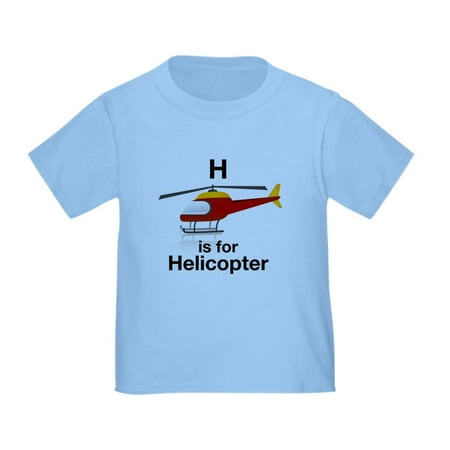 

CafePress - H Is For Helicopter Toddler T Shirt - Cute Toddler T-Shirt 100% Cotton