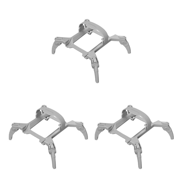 jesticaly Landing Gear Heightening Stand Height Extended Leg Quick Release Extension Aircraft Replacement for Mini 3 Pro Grey 3Set