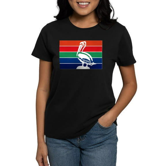 CafePress - Stpetersburg_City_Fl_N6343 T Shirt - Women's Traditional Fit Dark T-Shirt