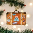 thumbnail image 5 of Old World Christmas Blown Glass Ornament for Christmas Tree, Orlando Suitcase, 5 of 7