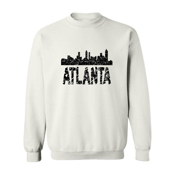 Atlanta Horizon Grunge Style Sweatshirt Men -Image by Shutterstock, Male 3X-Large