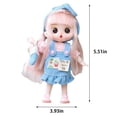thumbnail image 3 of onlyliua Ofertas Del Día Por Tiempo Limitado Lindos Juguetes de Muñecas, Muñecas para Vestir Spring Trip Delighted Oblige Girl, Regalos de Muñecas Móviles con Múltiples Articulaciones, Regalos para N, 3 of 7