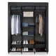 thumbnail image 2 of Closet Armable de Tela AGBOX Negro | Organizador de Ropa y Zapatos con Estructura Metálica | Ropero Portátil Ahorra Espacio Fácil de Armar, 2 of 10