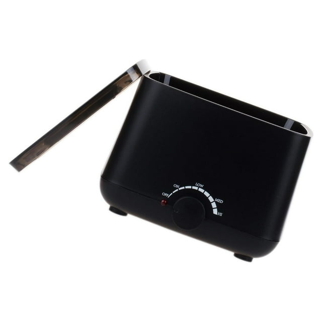 stanreset Electric Wax Heater Hot Wax Warmer Machine Not Sticks for Salon Home Use Black
