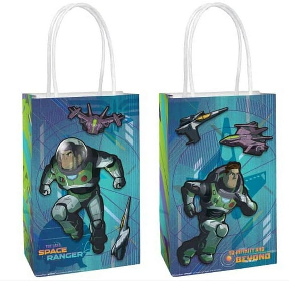 Buzz Lightyear The Movie Create Your Own Kraft Paper Favor Bags (8ct)