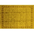 thumbnail image 1 of Ahgly Company Indoor Rectangle Oriental Yellow Industrial Area Rugs, 5' x 7', 1 of 4