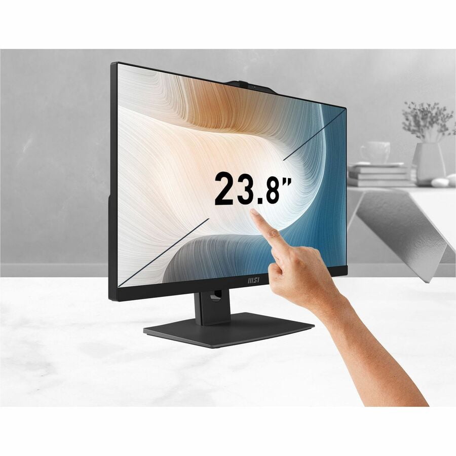 MSI All-in-One Computer Modern AM242TP 1M-1092US Intel Core 7 150U 32GB DDR5 1 TB PCIe SSD 23.8" Touchscreen Windows 11 Pro 64-bit