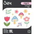 thumbnail image 4 of Sizzix Dies Happy Florals Thinlits Die Set by Letters by Shells, 24PK, Metal Cutting Dies, Craft Dies, 4 of 9