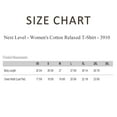 thumbnail image 3 of Next Level Women's Cotton Relaxed T-Shirt, Assorted Short Sleeve Tee Shirts 100% Combed Ring-Spun Cotton Bulk Tees (Bright Color 6 Pack, 2XL), 3 of 7