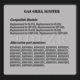 thumbnail image 4 of Gas Grill Igniter 83741001 Set Replacement For Weber Genesis E-310 E-320, 4 of 5