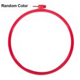 thumbnail image 1 of Opolski Plastic Cross Stitch Embroidery Hoop Circle Sewing Frame DIY Needlework Tool, 1 of 9