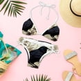 thumbnail image 6 of Crow Swimsuit Bikini Set with Detachable Sponge and Adjustable Strap, Two-Pack, for Beach and Pool Parties, 6 of 6
