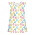 thumbnail image 5 of CAIXIA Girls Nightgowns Easter Pajamas Toddler Pajamas Kids Bunny Egg Pjs Sleepwear Night Dress Sleep Clothes Nightshirt, 5 of 5