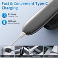 thumbnail image 3 of Handheld Vacuum Cordless, 10000PA Strong Suction Hand Held Car Vacuum Cleaner Rechargeable, Portable with Multi-Nozzles & LED Light for Home, Car, Office, Pets, 3 of 7