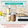 thumbnail image 3 of Jinsinto Mason Jar Sealer and Accessory Hose Compatible with FoodSaver Vacuum, a Manual Portable Pump Can Opener, Kit for Ball Regular & Wide-Mouth, kitchen Tools, White, 3 of 5