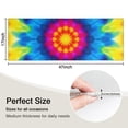 thumbnail image 5 of Colorful Tie Dye Mandala Pattern Kitchen Rug Mat,Kitchen Runner Rugs Non Skid Washable,Decorative Kitchen Floor Mats for Kitchen,Sink,Laundry,17"X47", 5 of 5